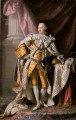 König Georg III in Krönungsroben Allan Ramsay Portraitur Klassiker